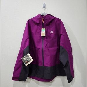 Nike ACG Gore-Tex Misery Ridge Jacket Purple Berry Size XL Loose FV8641-505 NWT